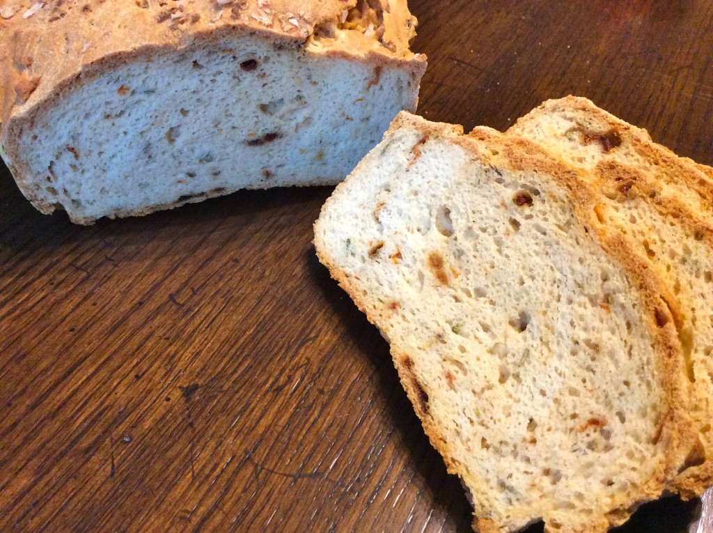 Sun-Dried Tomato & Rosemary Gluten Free Bread - Culinary Concerto